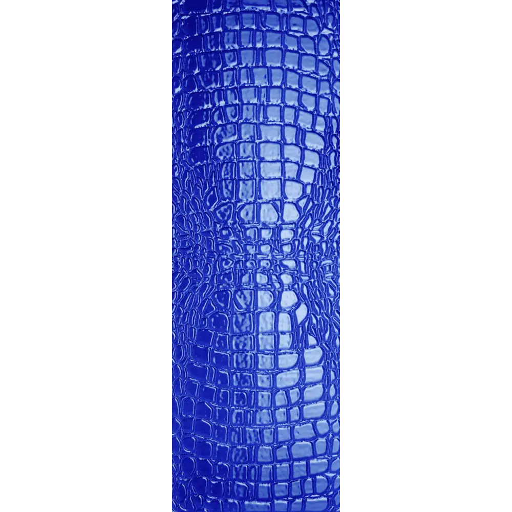Design Fliesen Crocooptik -Crocotiles Blue 24x72 SOL 760055