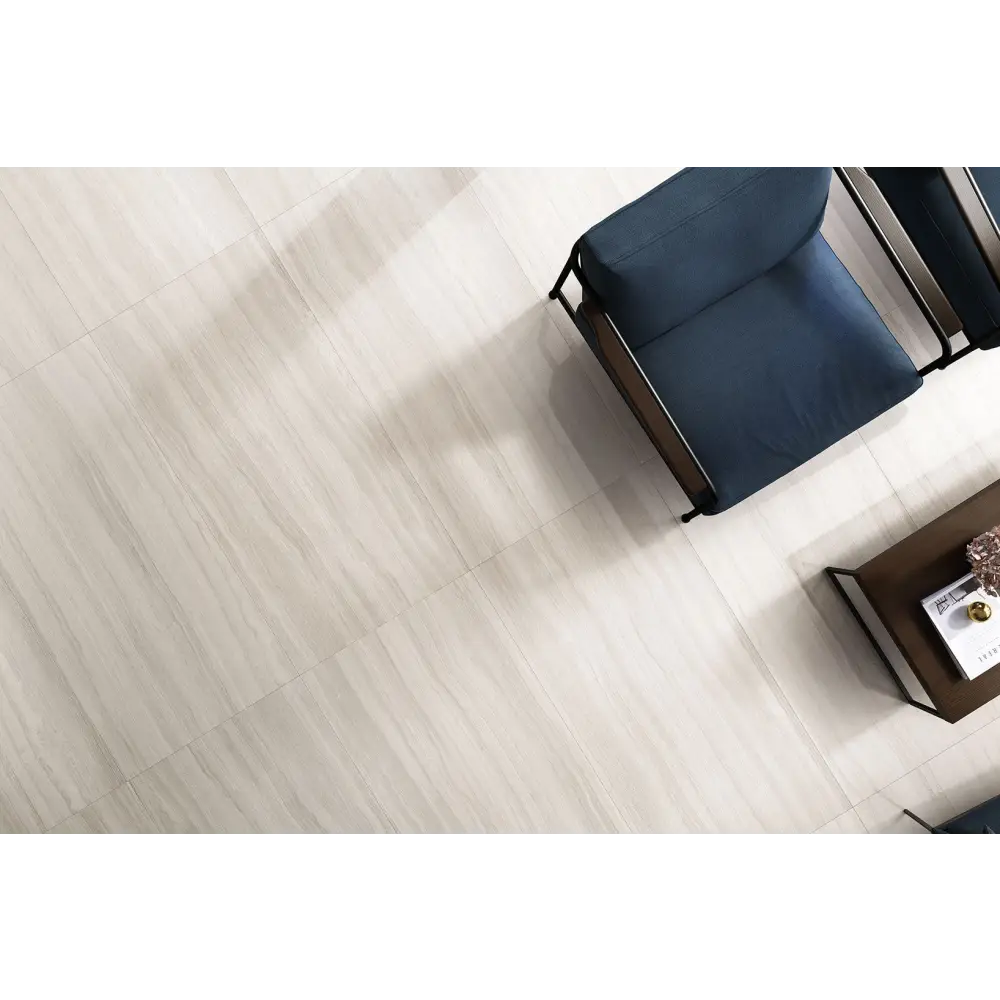 Fliese in Marmoroptik Flow 60x120 White CML SK621R