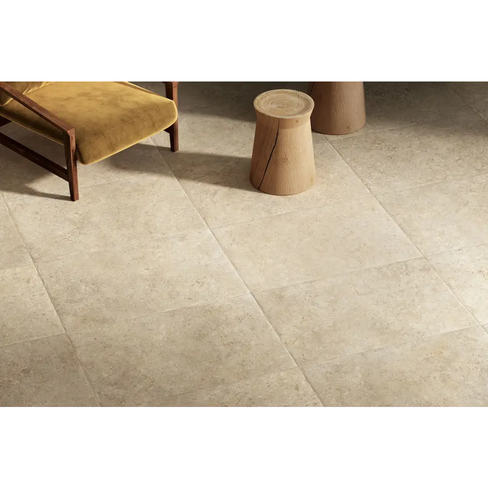 Fliese in Steinoptik Goldenstone 20,13x90,6 Beige CML JU292R