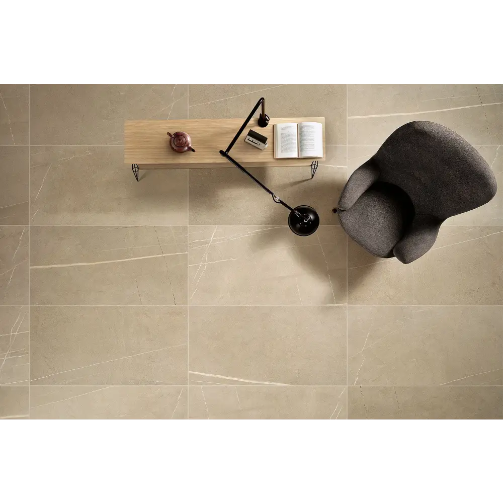 Fliesen in Natursteinoptik I Sassi 60x60 Beige CML IS602R