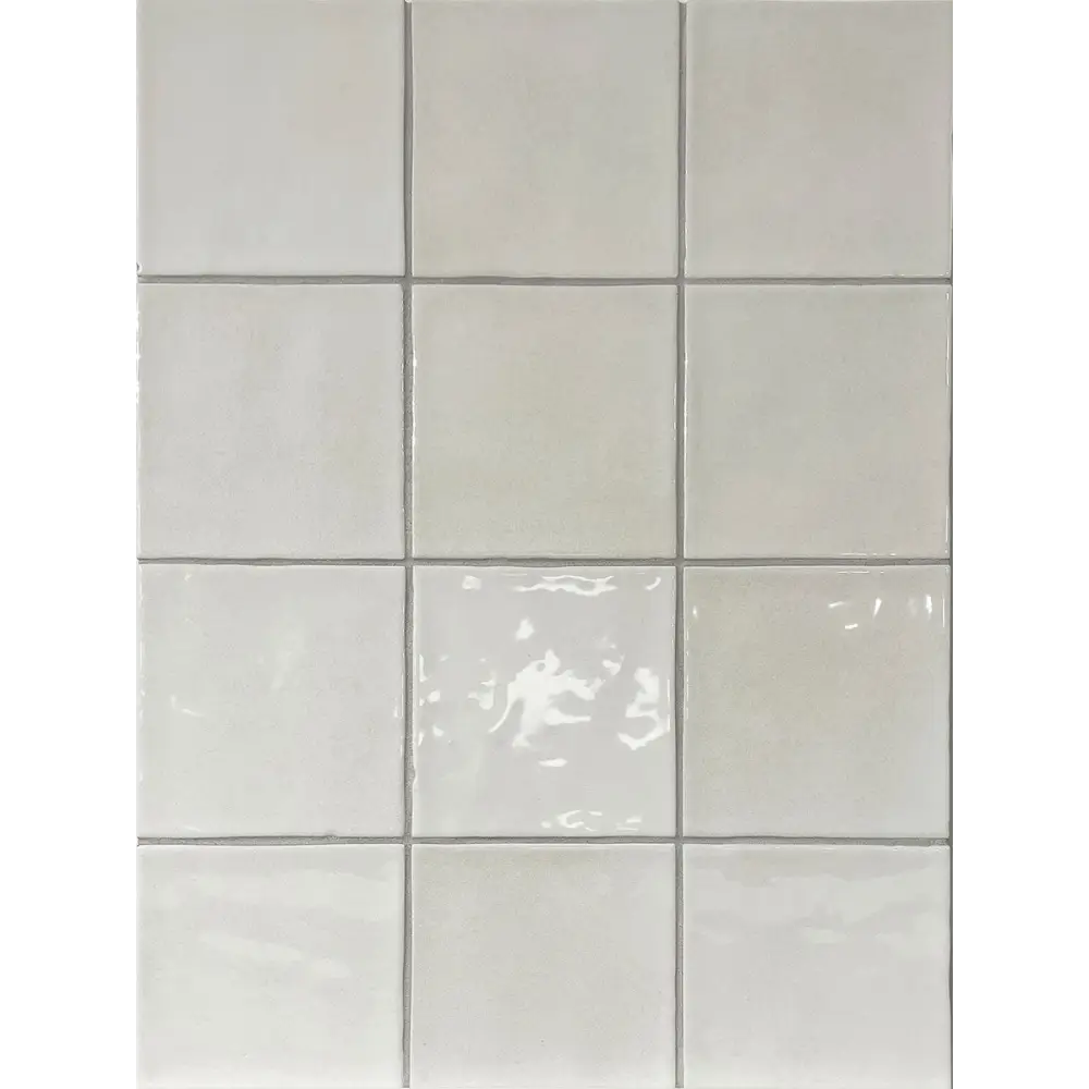 Fliesen in Traditionell-Modern Typic 10 x cm Glasiert White