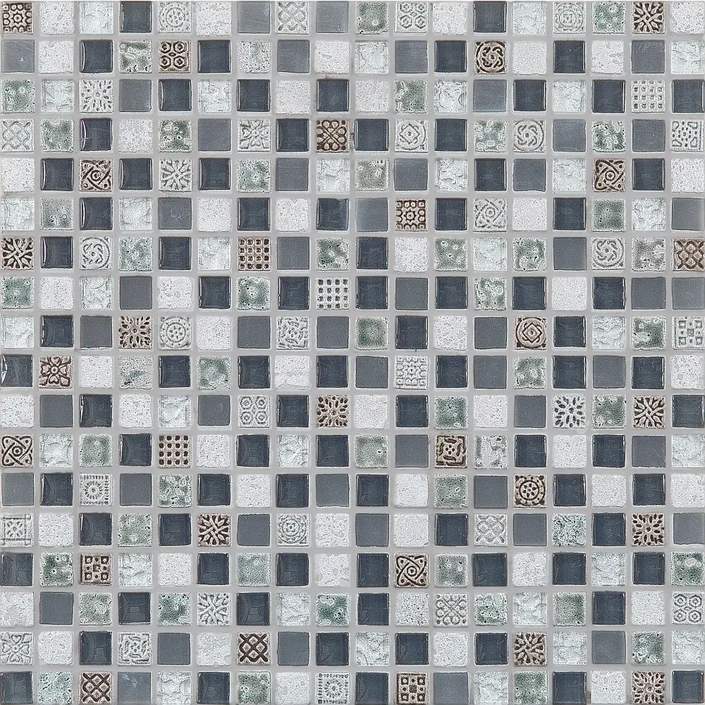 Mosaik Pure & Natural 30x30 - Antica Roma Silver VXL