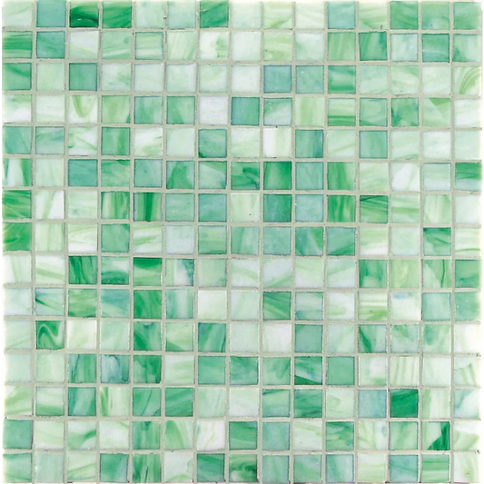 Mosaik Project Plus Bronze Mix - 32,5x32,5 Verde Chiaro VXL