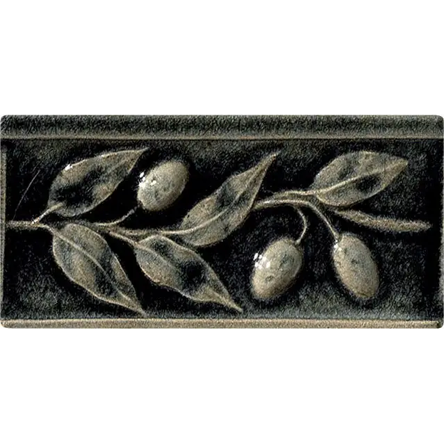 Wandfliese The Traditional Style decor 7,5x15 Basalt