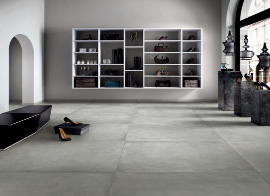 Fliesen in Betonoptik Lago di Como 120x60 Cenere
