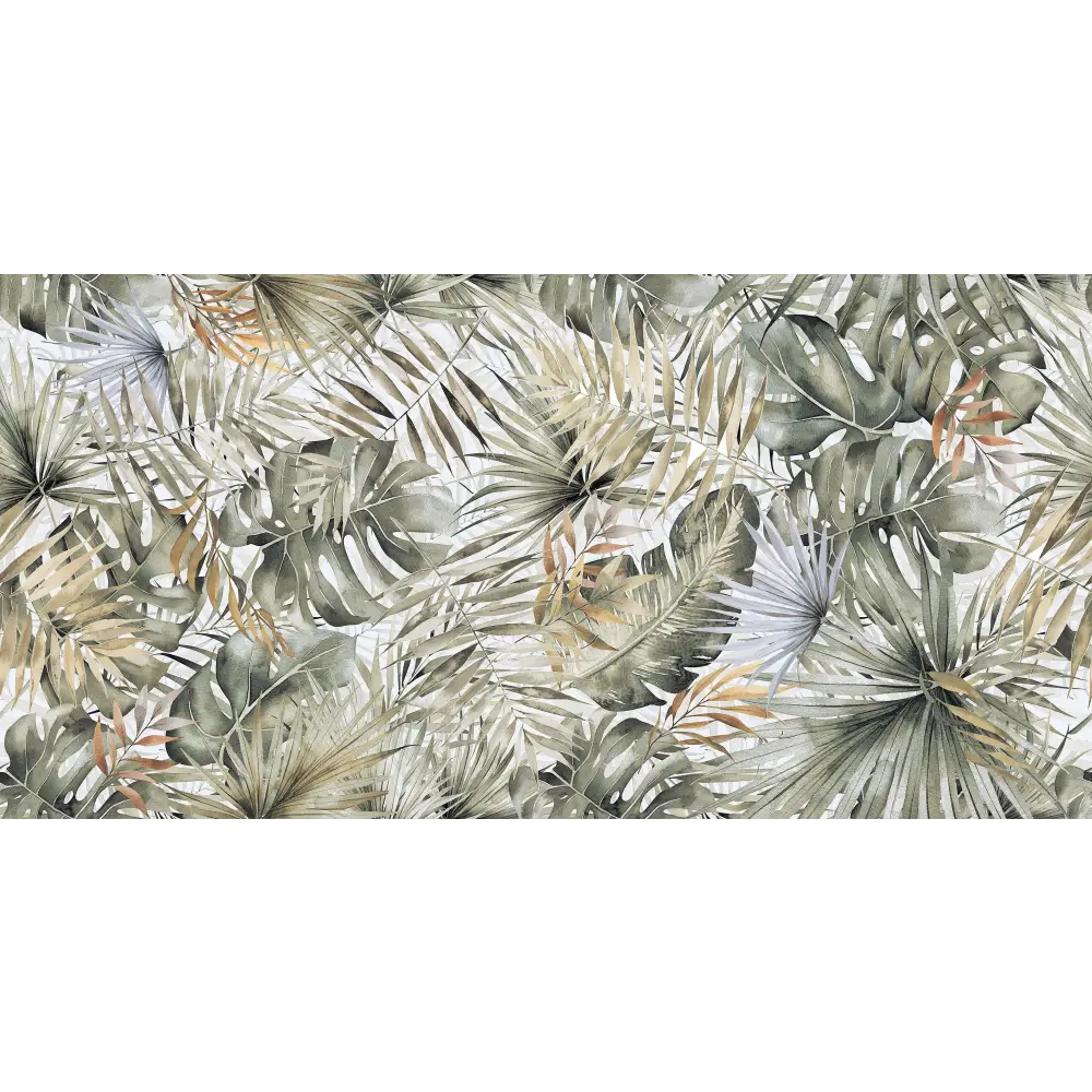 Decorfliese im floralem Muster 60x120 Cart Jungle Natural