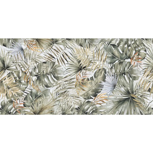 Decorfliese im floralem Muster 60x120 Cart Jungle Natural