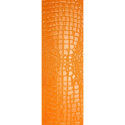 Design Fliesen Crocooptik -Crocotiles Orange 24x72 SOL