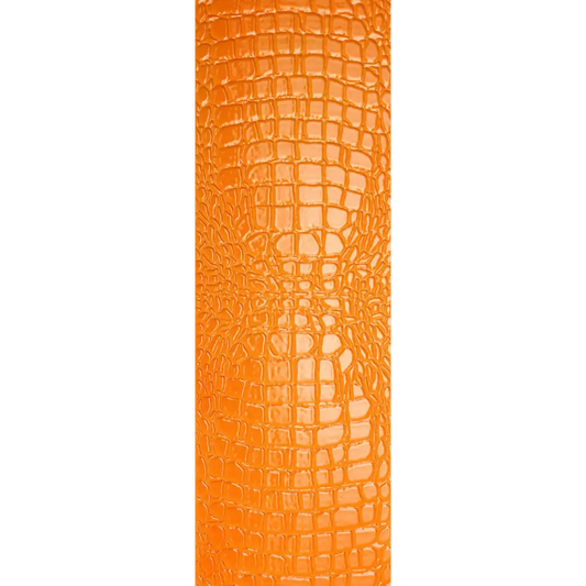 Design Fliesen Crocooptik -Crocotiles Orange 24x72 SOL