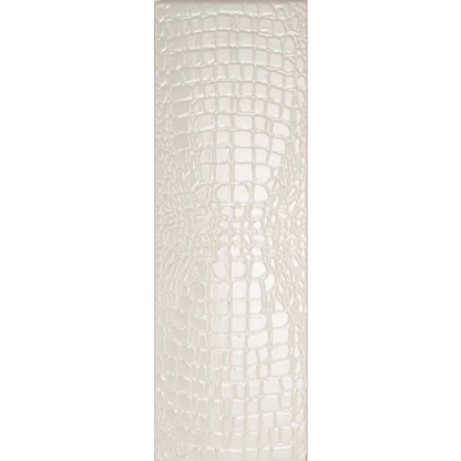Design Fliesen Crocooptik -Crocotiles White 24x72 SOL 760045