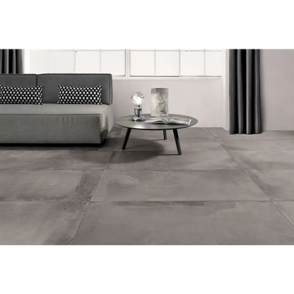 Fliese in Betonoptik Cottocemento 60,4x60,4 Dark Grey CML