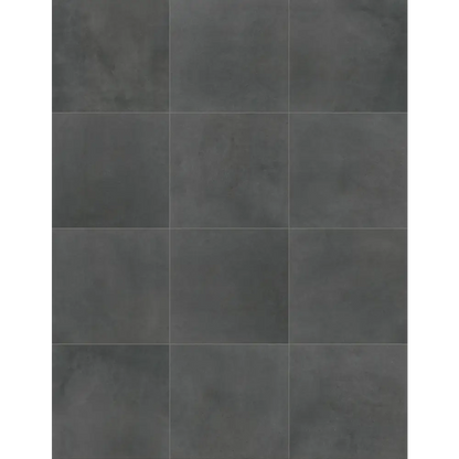 Fliese in Betonoptik Evoque 60x60 Coal halbglanz SOL 131054