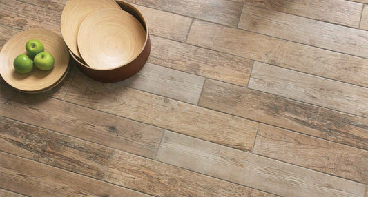 Fliese in Holzoptik Grand Canyon 14x83cm Almond