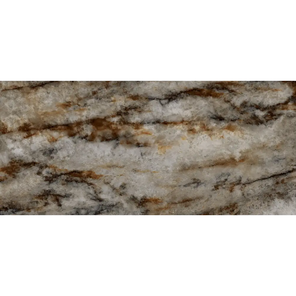 Fliese in Marmoroptik Patagonia Caffe 120x60 Hochglanz TAL
