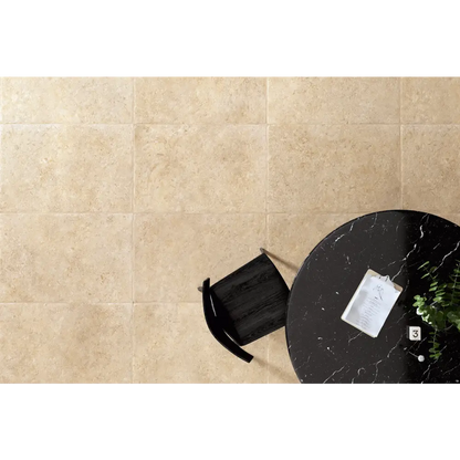 Fliese in Steinoptik Goldenstone 60,4x60,4 Gold CML JU608R