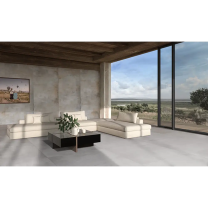 Fliese in Zementoptik City Plaster 120x120 Grey ERL GR120120