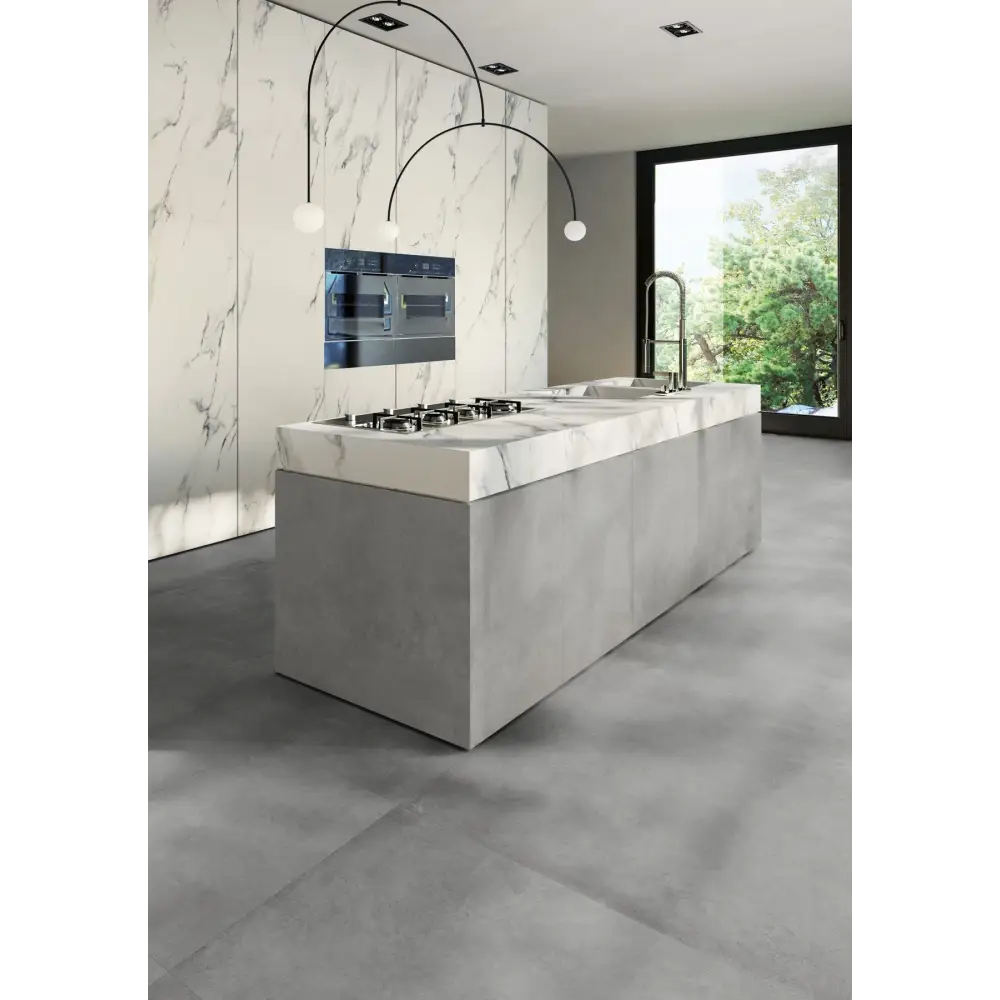 Fliese in Zementoptik Parker 60x60 Grey ERL PAG6060