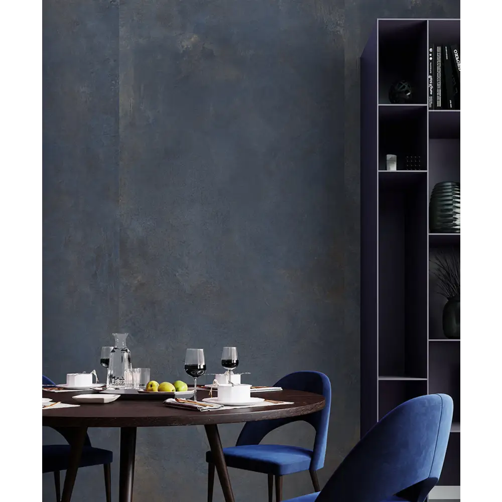 Fliesen in Metalloptik Magnetic 120x120 Blue ERL BUM1202