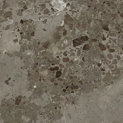 Fliesen in Steinoptik I Cocci Siciliani 90x90 Nero FEL