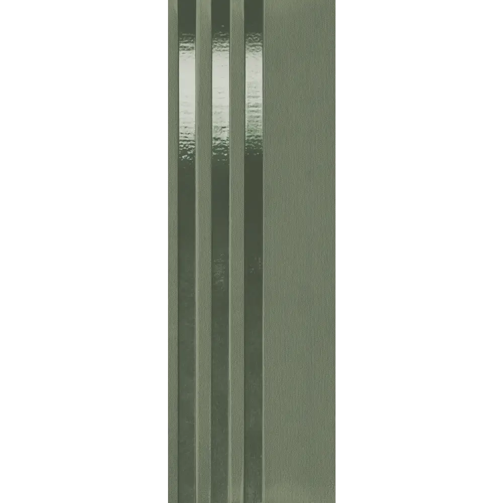Fliesen in Textiloptik Twiga Stripe 24x72 Forest SOL 760214