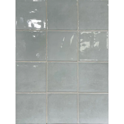 Fliesen in Traditionell-Modern Typic 10 x cm Glasiert Azure