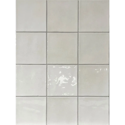 Fliesen in Traditionell-Modern Typic 10 x cm Glasiert White