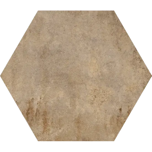 Hexagonale Fliesen Heritage Exagona matt 34,5x40 Beige FEL