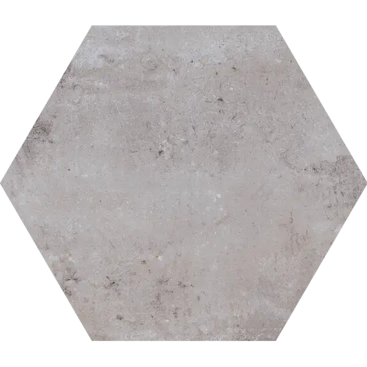 Hexagonale Fliesen Heritage Exagona matt 34,5x40 Grey FEL
