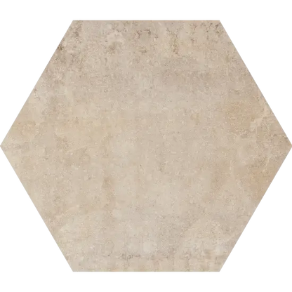 Hexagonale Fliesen Heritage Exagona matt 34,5x40 Ivory FEL