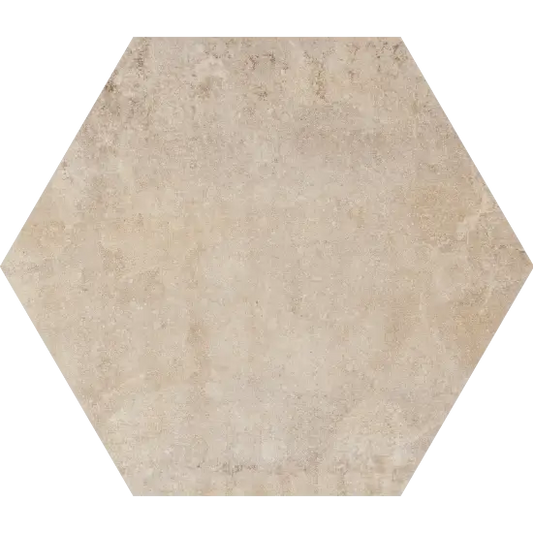Hexagonale Fliesen Heritage Exagona matt 34,5x40 Ivory FEL