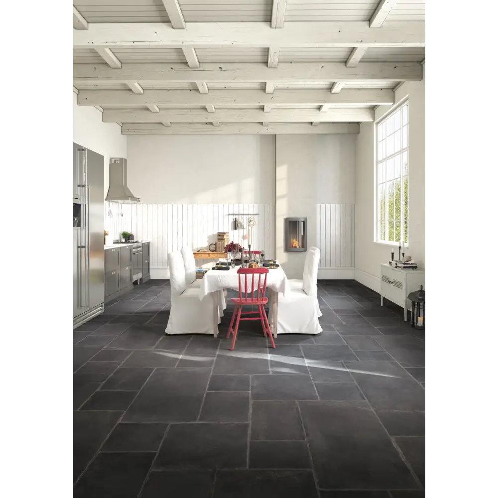 Mediterrane Betonoptik Fliese Proxi 32x32 Anthracite SOL