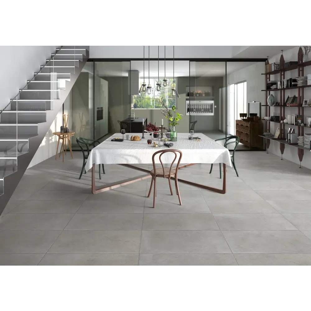 Mediterrane Betonoptik Fliese Proxi 48x32 Bianco SOL 137021