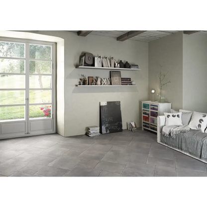 Mediterrane Betonoptik Fliese Proxi 48x48 Grigio SOL 137012