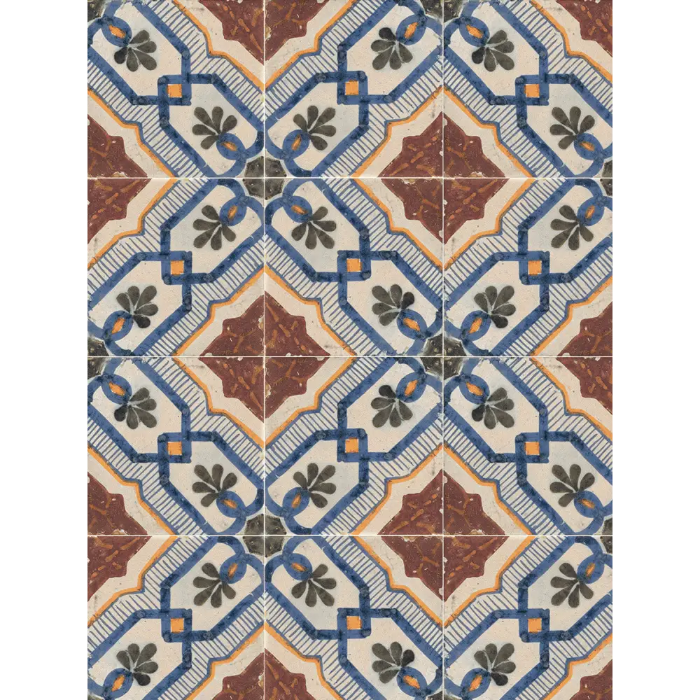 Mediterrane Fliesen im Maiolicaoptik 20 x cm Matt Sant