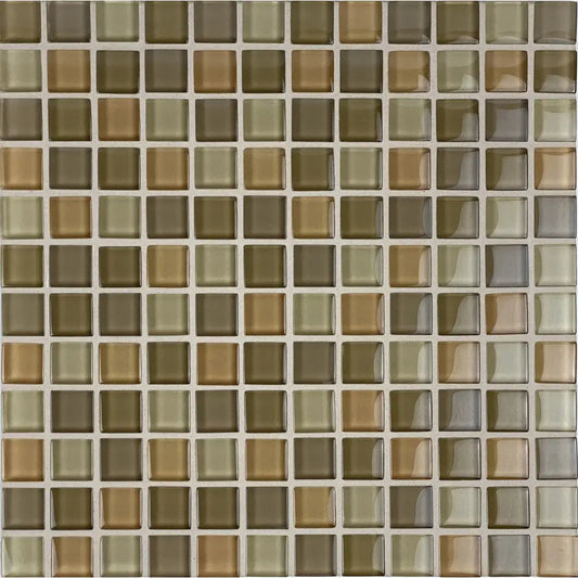 Mosaik Crystal 30x30 - Beige Glossy Mix Lucido VXL