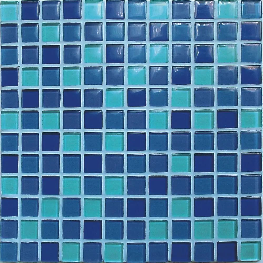Mosaik Crystal 30x30 - Sky Glossy Mix Lucido VXL CR03300018