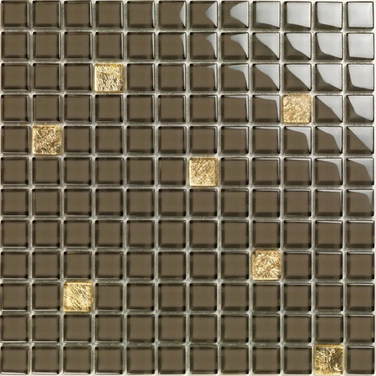 Mosaik I Metalli Preziosi 30x30 - Titanio Mix Oro VXL