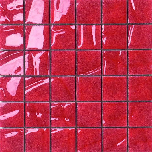 Mosaik Musiva 28,6x28,6 - Rosso Geranio 3 SOL 100460