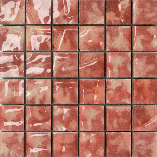 Mosaik Musiva 28,6x28,6 - Rosso Rubino 3 SOL 100414