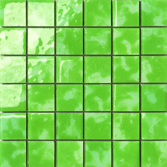 Mosaik Musiva 28,6x28,6 - Verde Avocado 3 SOL 100435