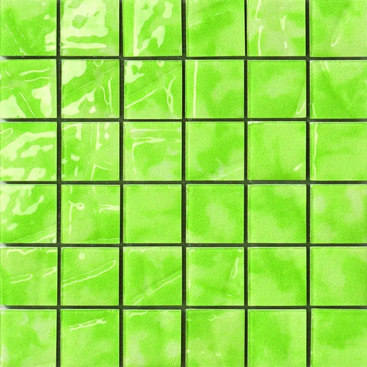 Mosaik Musiva 28,6x28,6 - Verde Kiwi 3 SOL 100430