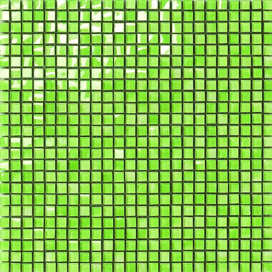 Mosaik Musiva 28,6x28,6 - Verde Kiwi SOL 100630