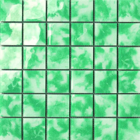 Mosaik Musiva 28,6x28,6 - Verde Menta 3 SOL 100495