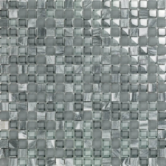 Mosaik Pure & Natural 30x30 - Blue Stone Glossy VXL BS30301