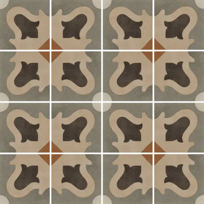 Retro Fliesen in Boho-Optik Cementine Boho matt 20x20 Boho3