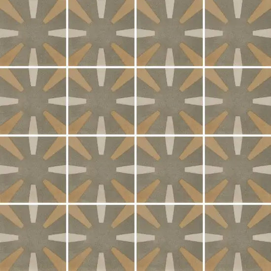 Retro Fliesen in Boho-Optik Cementine Boho matt 20x20 Boho6