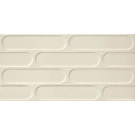 Retro Wandfliese Fio.Biscuit matt 30,2x60,4 Avorio FEL