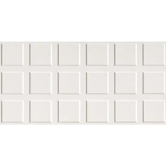 Retro Wandfliese in Unifarben Fio.Block 30,2x60,4 Bianco