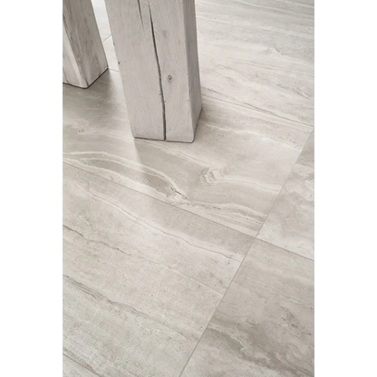 Reverso2 Fliese in Travertinoptik 45x90 Silver CML RV496R