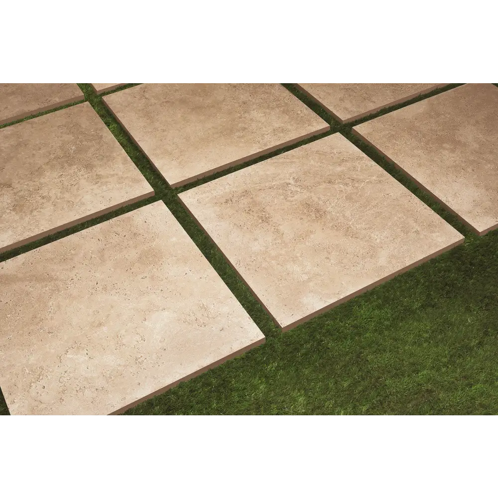 Terrassenplatten Gres x2 Aquitaine beige 60,4x90,6 in 2 cm
